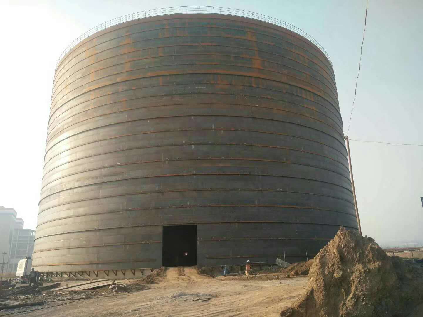 万安承建大型钢板库的好处及原理