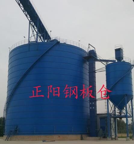 万安大型矿粉钢板库