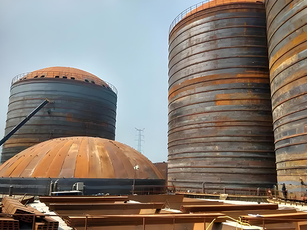 万安焦粉钢板仓